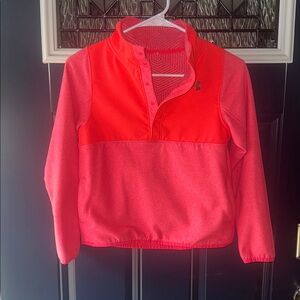 Under Armour Kids' Coldgear Pink Pullover